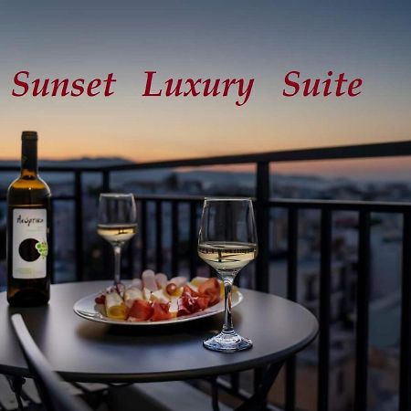 Sunset Luxury Suite - Rooftop Apartment In The City Center Heraklion Zewnętrze zdjęcie