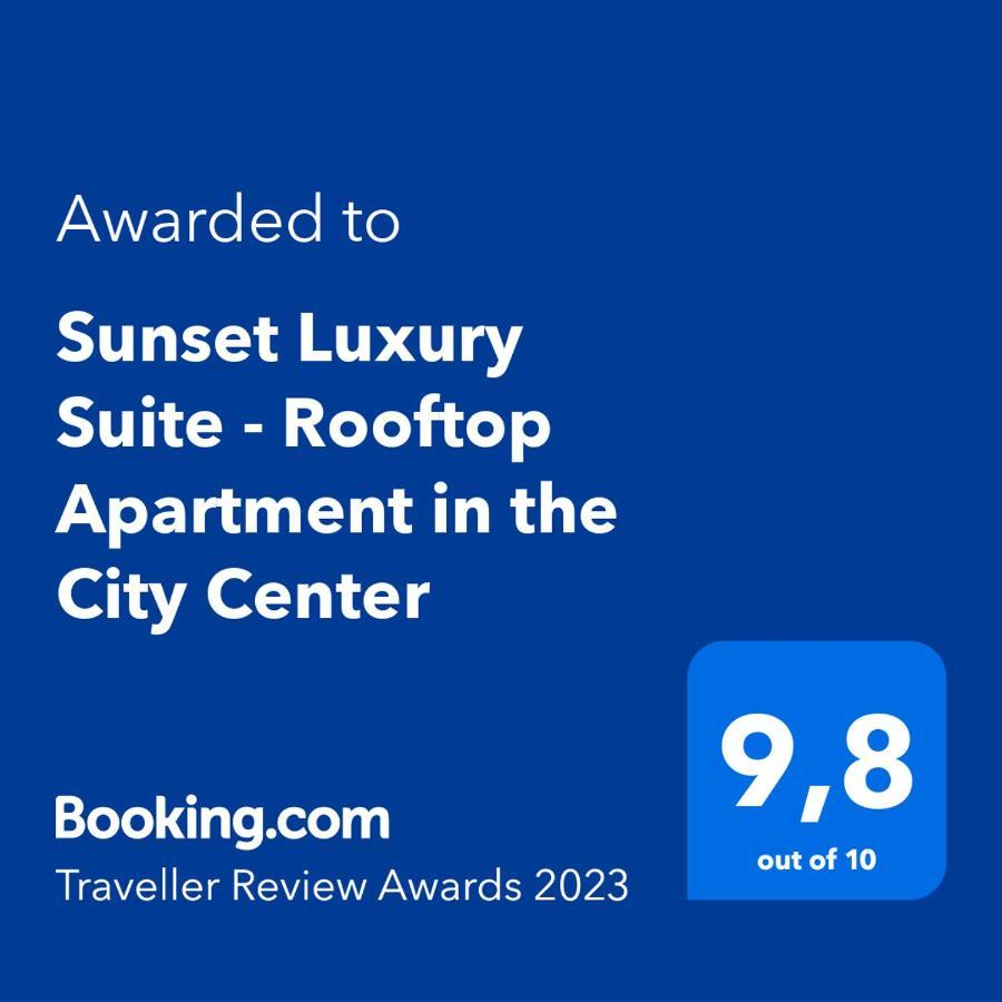 Sunset Luxury Suite - Rooftop Apartment In The City Center Heraklion Zewnętrze zdjęcie